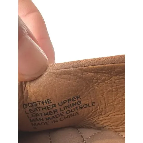 BIRDIES Goldfinch Tan Suede Ballet Flat Women's Size 9 Pointed Toe Leather Fall - Picture 11 of 13